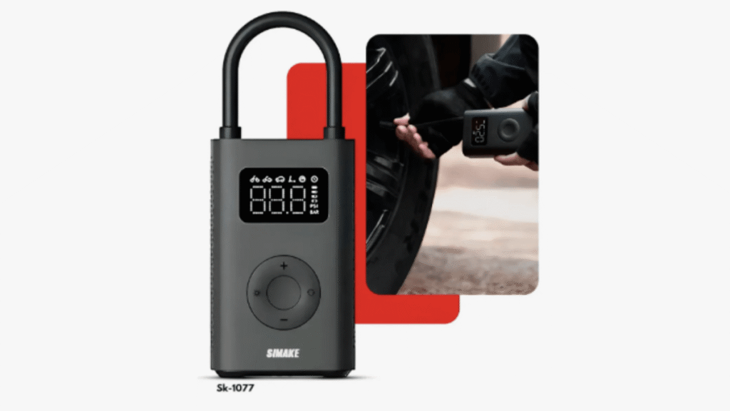 Compressor Digital Encher pneu da bicicleta