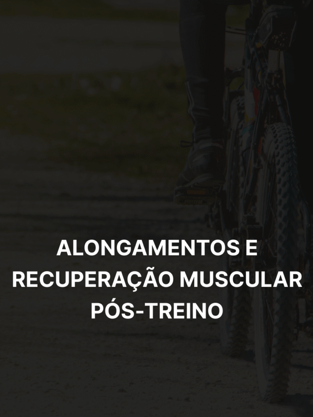 Recuperação muscular no ciclismo